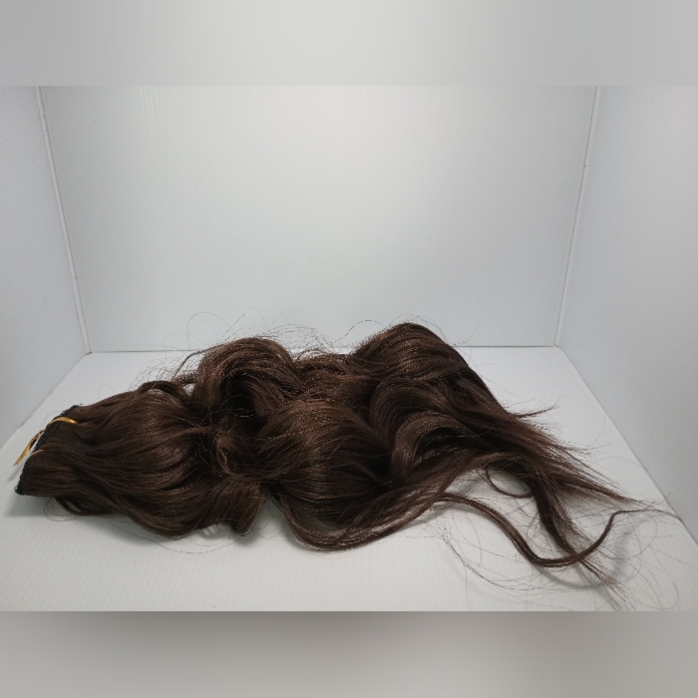 Kookastyle SYNETHETIC Wavy Clips In Extensions. Dark Chocolate Brown 7pcs 16in